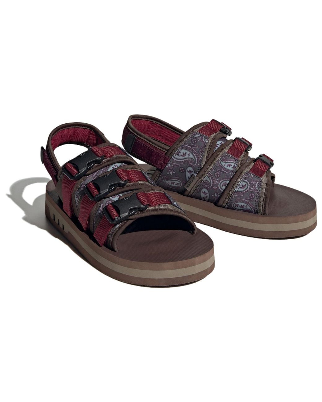 Adidas Brown Originals Adistrp Sandals for men