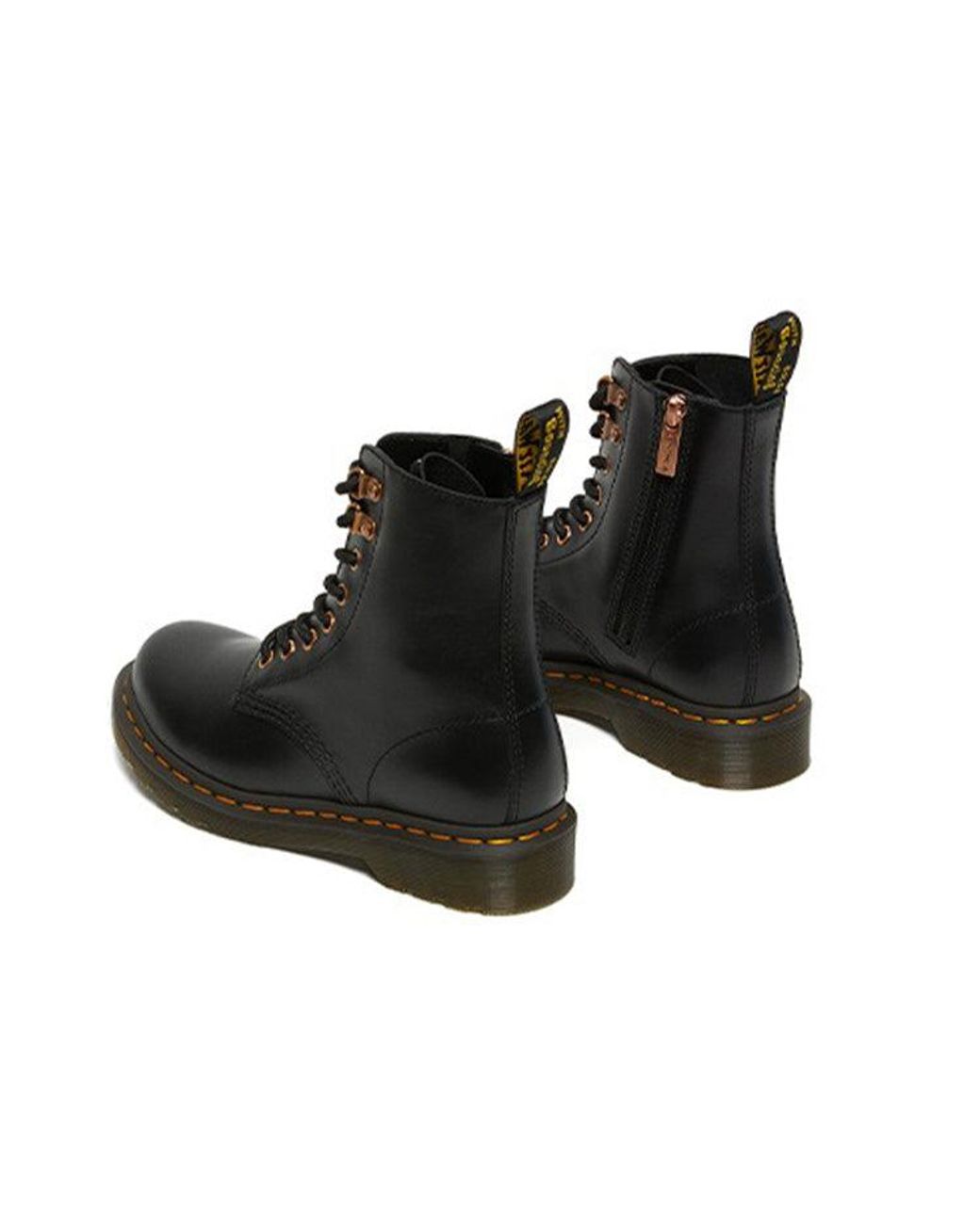 Dr. Martens Black (Wmns) 1460 Pascal Hdw Martin Boots