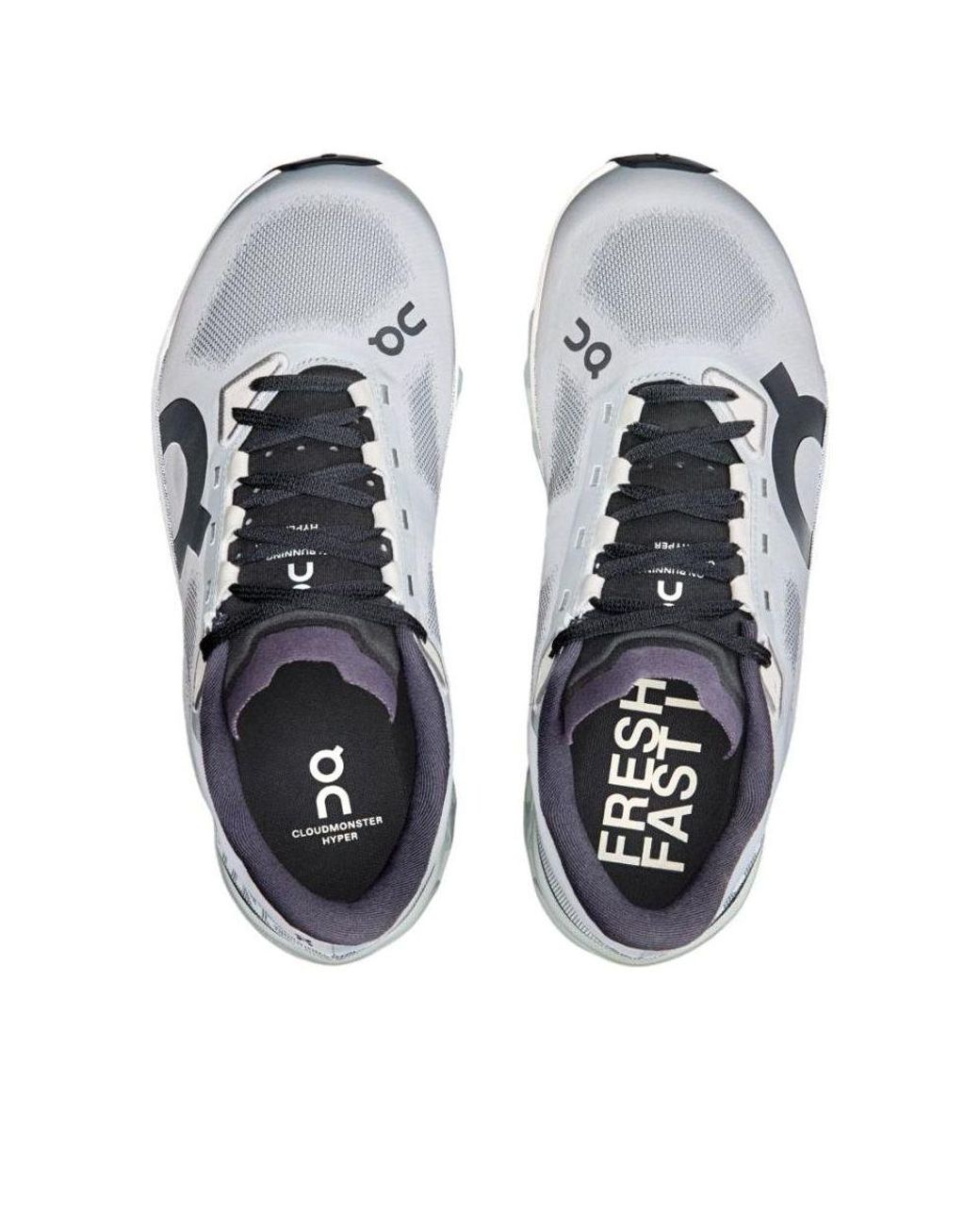 On Shoes Gray Cloudmonster Hyper 'Glacier Ivory' for men