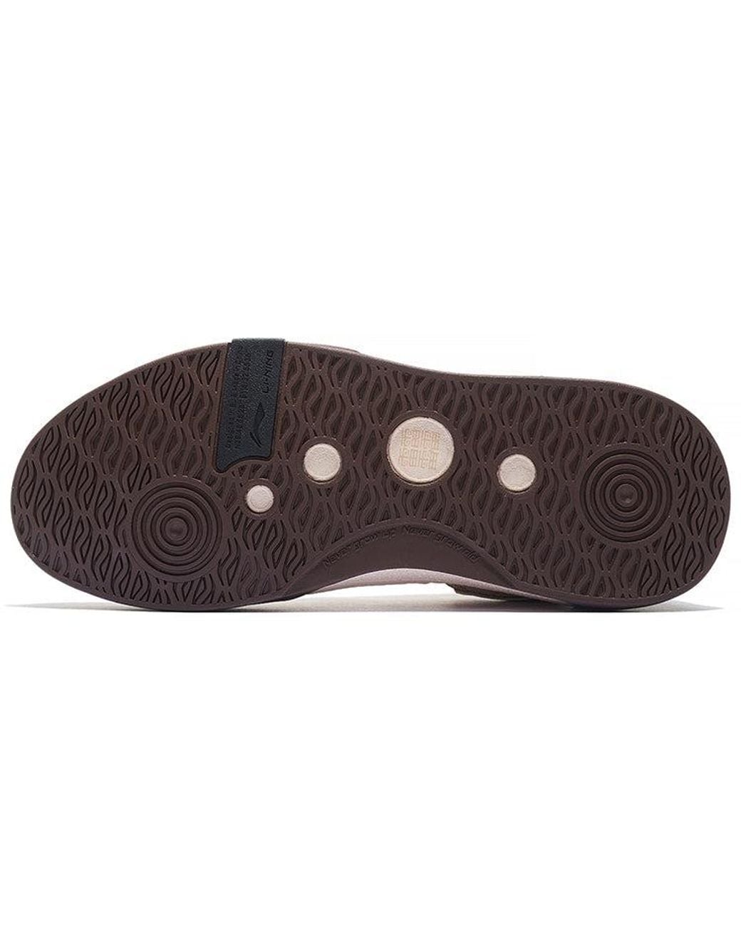 Li-ning Brown Ellington Skateboarding Shoes for men