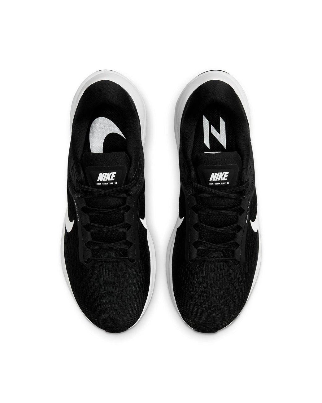 Nike Black Air Zoom Structure 24 for men