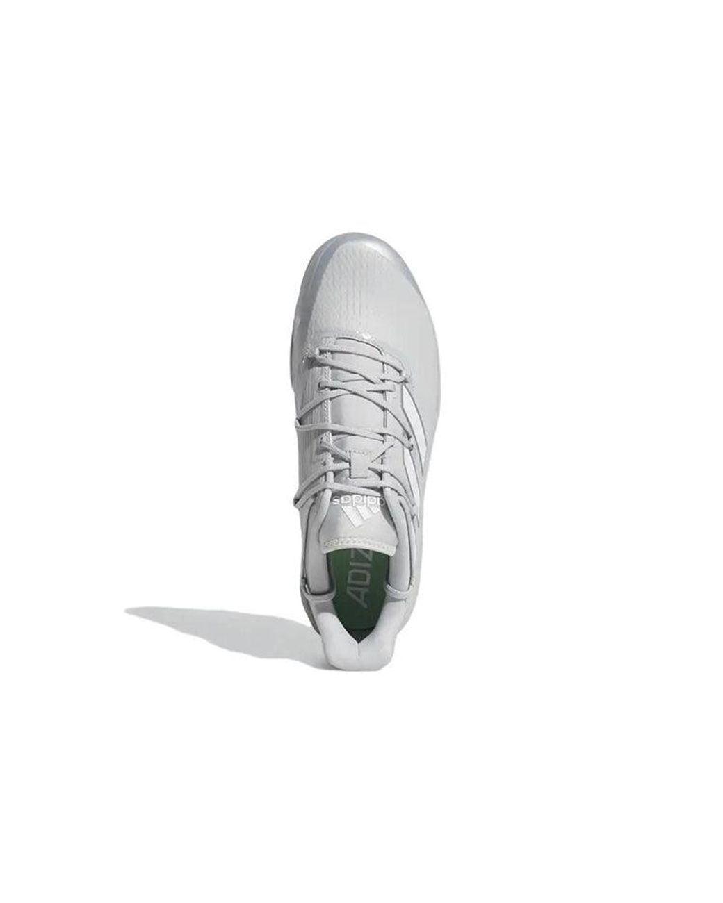 Adidas White Adizero Afterburner 8 Cleats for men