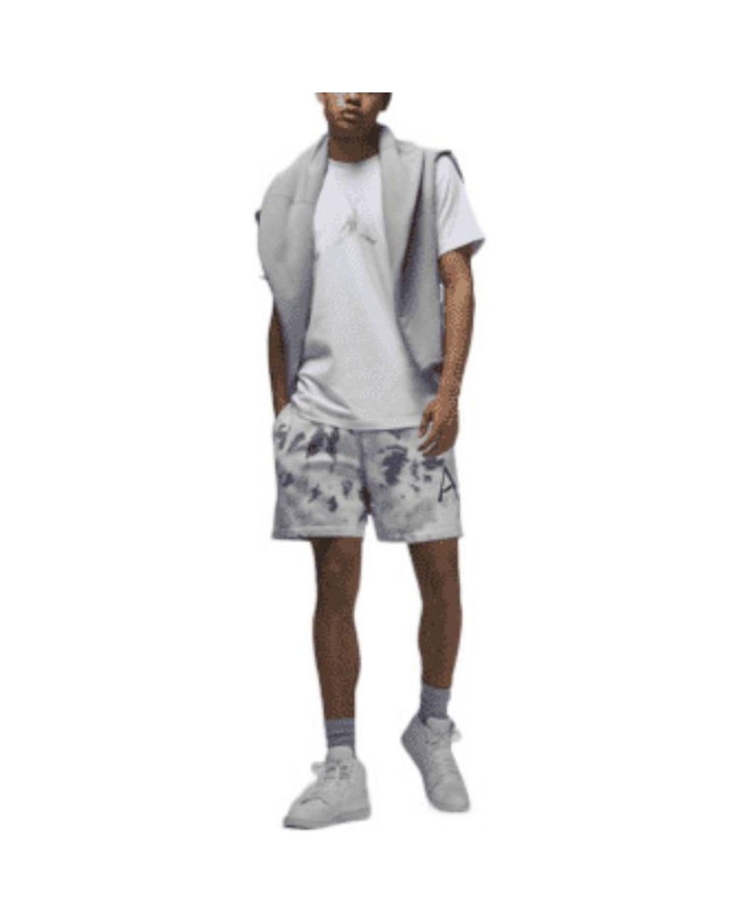 Nike White Sport Dna Solid Color Logo Alphabet Numeric Printing Short Sleeve for men