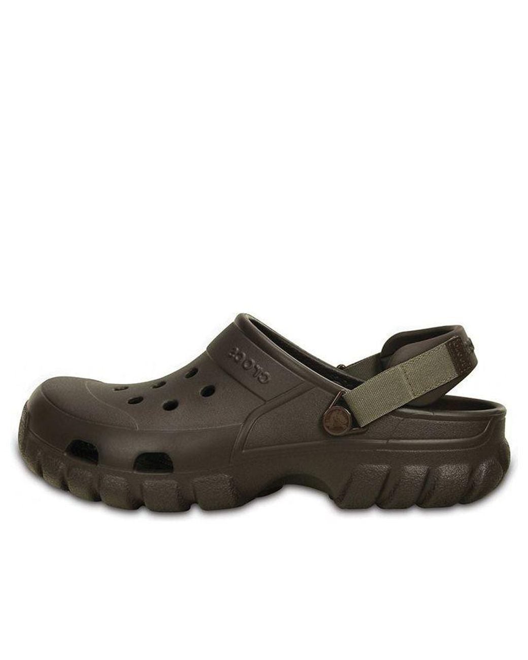 CROCSTM Brown Minimalistic Wear-Resistant Cozy Sports Sandals for men