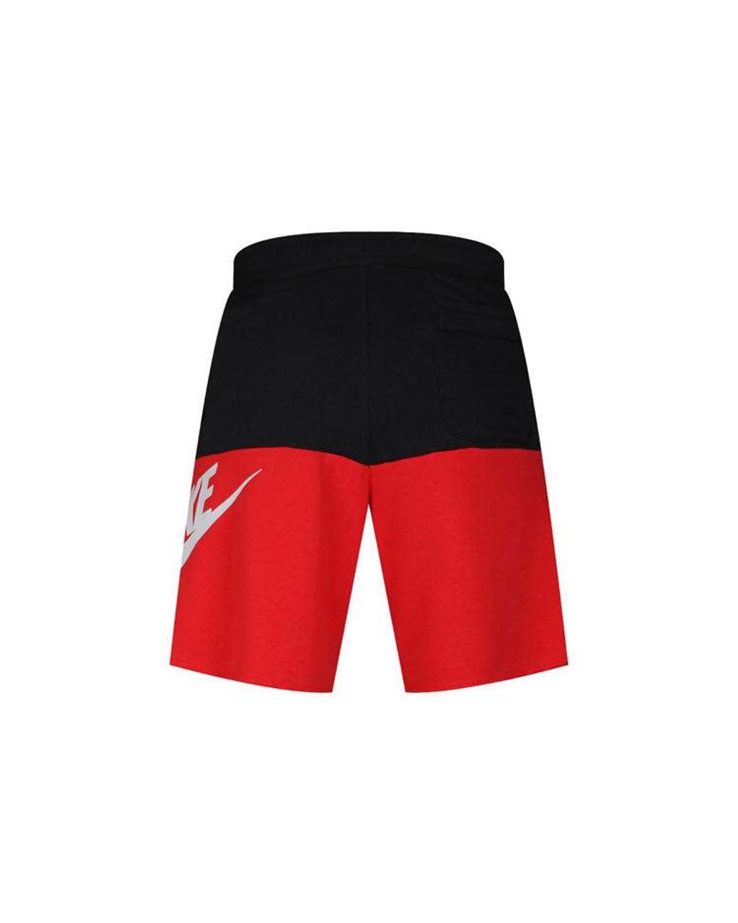 Nike Large Logo Sports Shorts Blackred for men