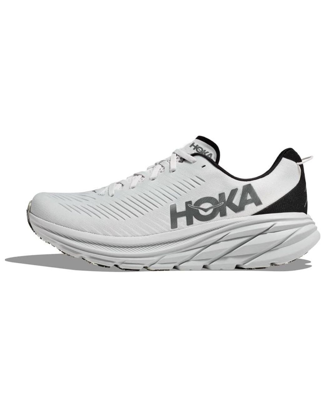Hoka One One Gray Rincon 3 'Nimbus Cloud' for men