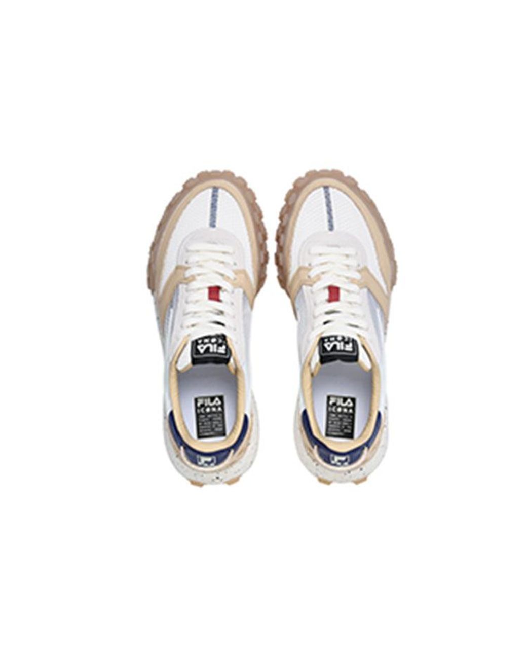 Fila White Gara Chunky Sneakers for men