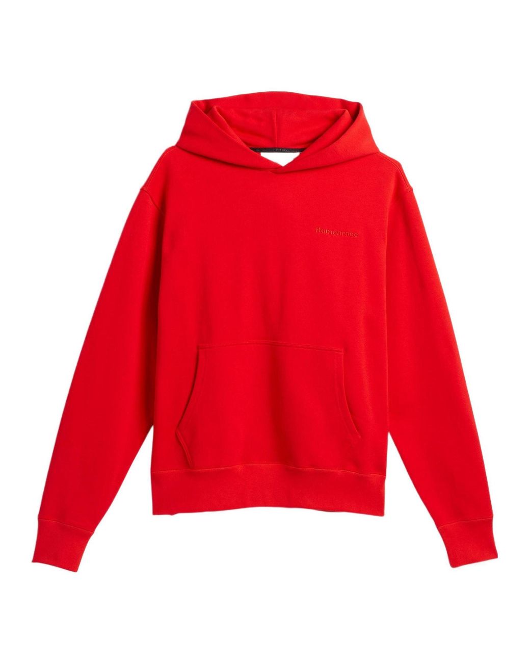 Adidas Originals X Pharrell Williams Crossover Solid Color Casual Sports Pullover Red for men