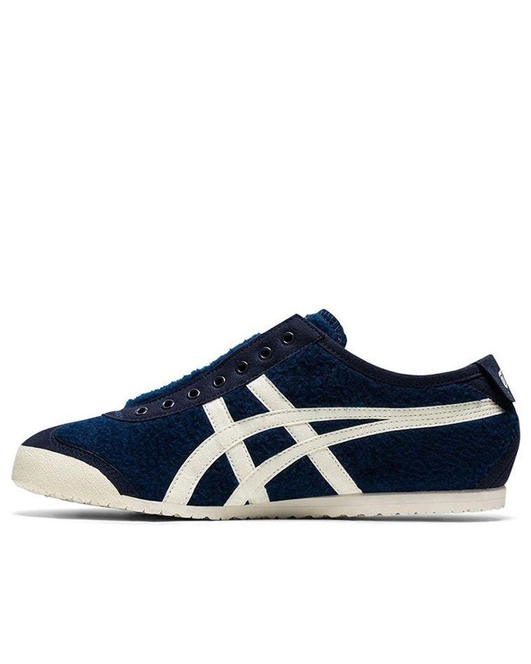 Onitsuka Tiger Mexico 66 Slip-on Running Shoes Navy/white in Blue for Men |  Lyst
