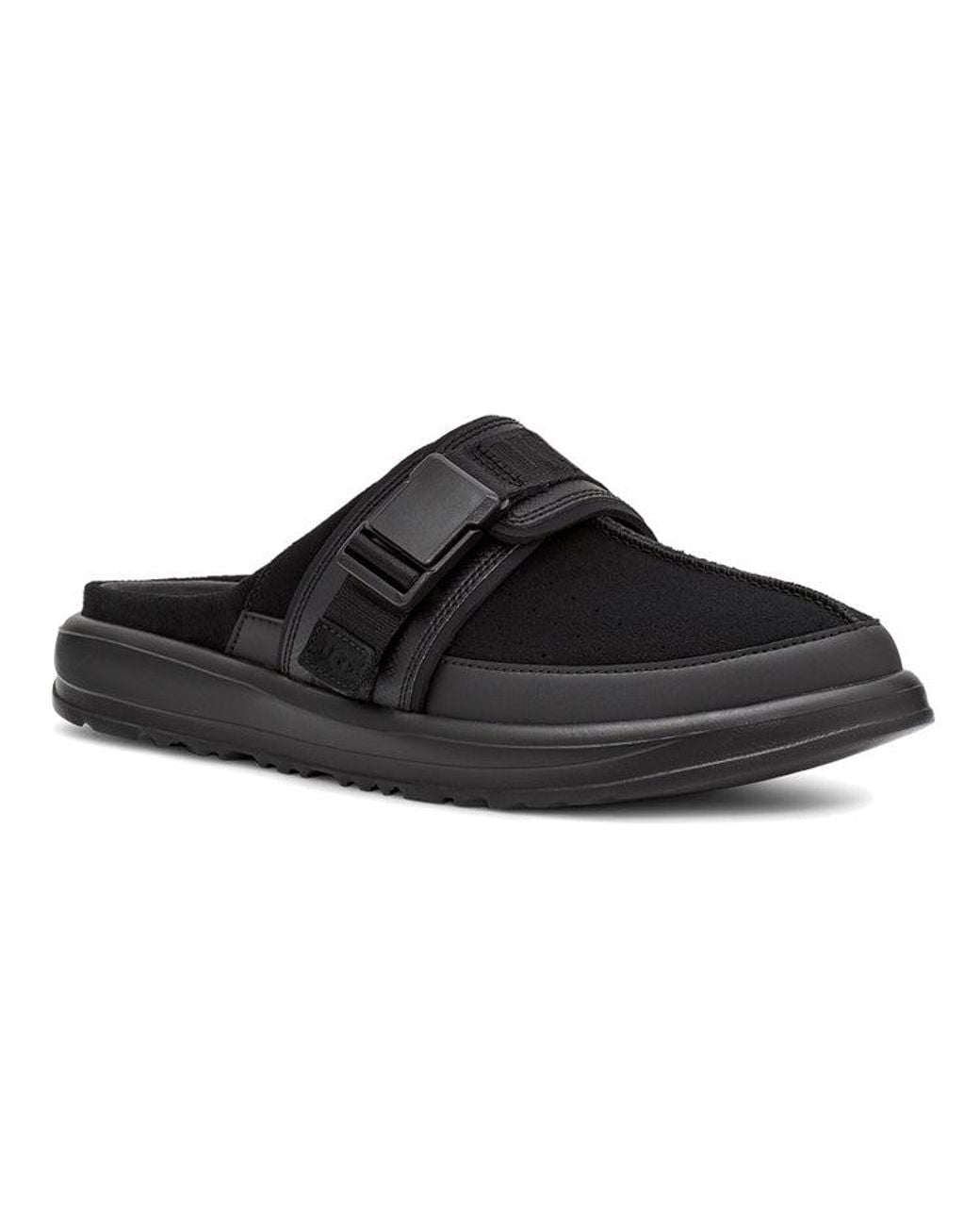 Ugg Black Kick It Slide Cozy Lightweight Fashion Slippers for men