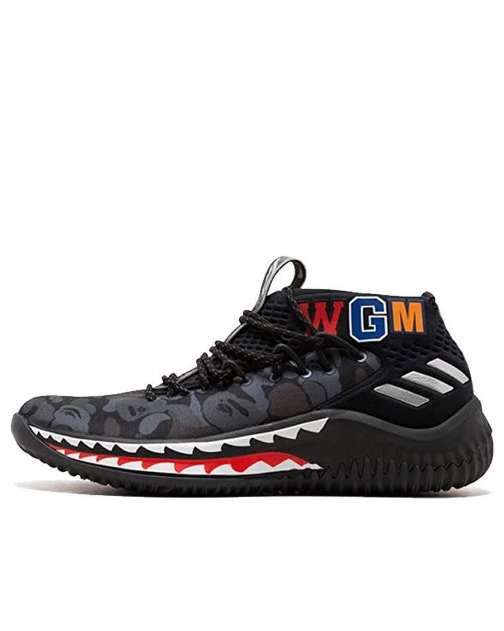 Adidas Black X A Bathing Ape Dame 4 Camo' for men