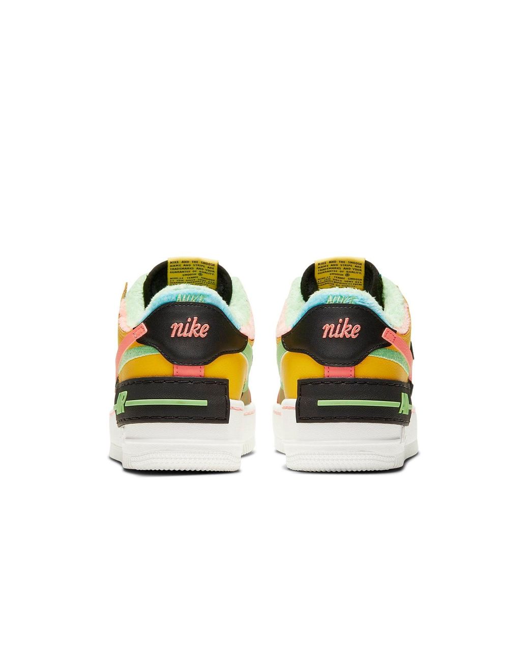 Nike Multicolor (Wmns) Air Force 1 Shadow Se 'Solar Flare Atomic'