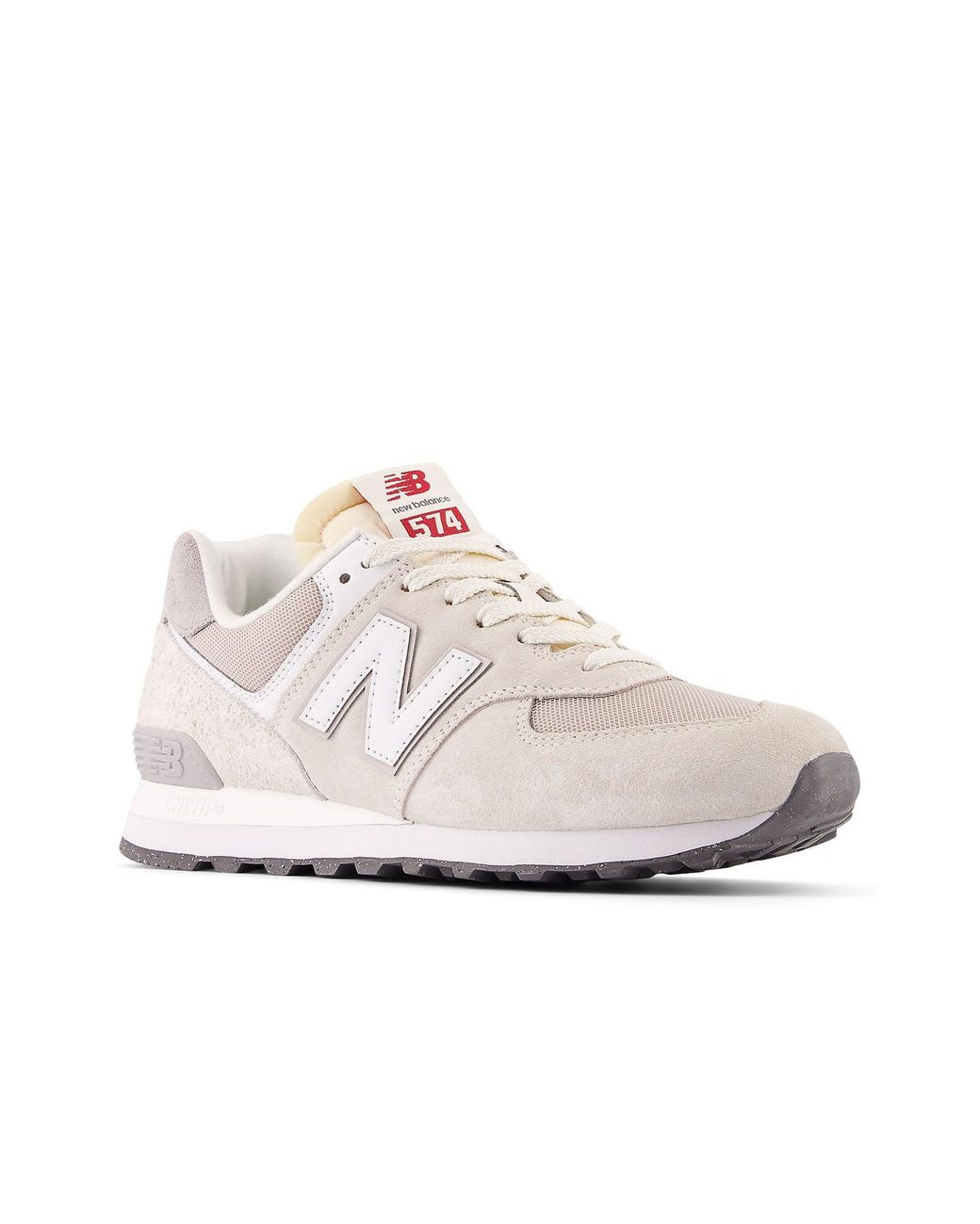 New Balance White 574 'Sea Salt' for men