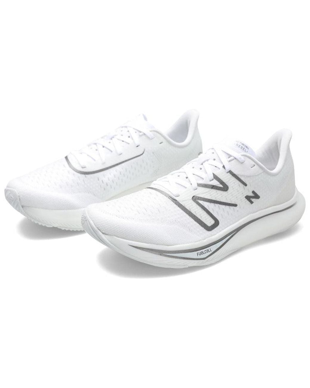 New Balance White Fuelcell Rebel V3 for men