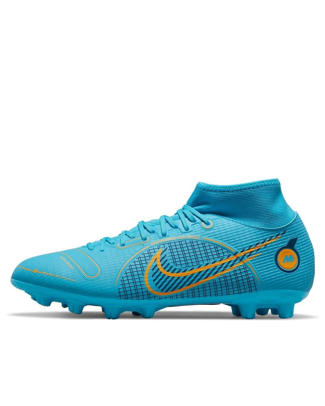 Nike Blue Mercurial Superfly 8 Academy Hg 'Light' for men