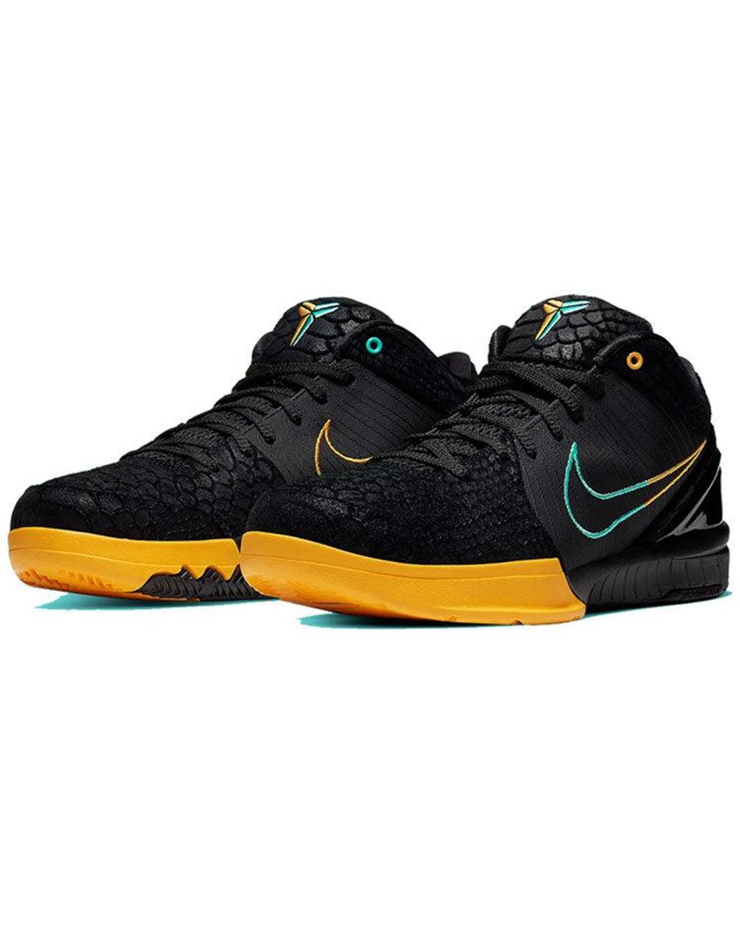 Nike Black Zoom Kobe 4 Protro 'Snakeskin' for men