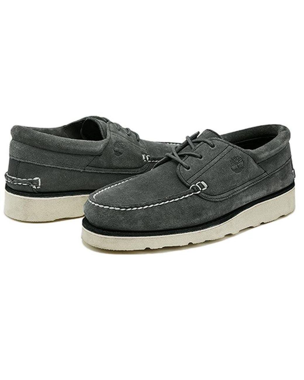 Timberland Black 3-Eye Wedge for men