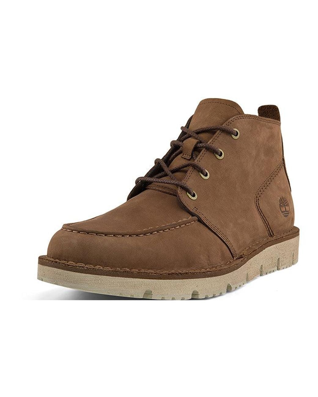 Timberland Brown Westmore Moc Toe Chukka Boots for men