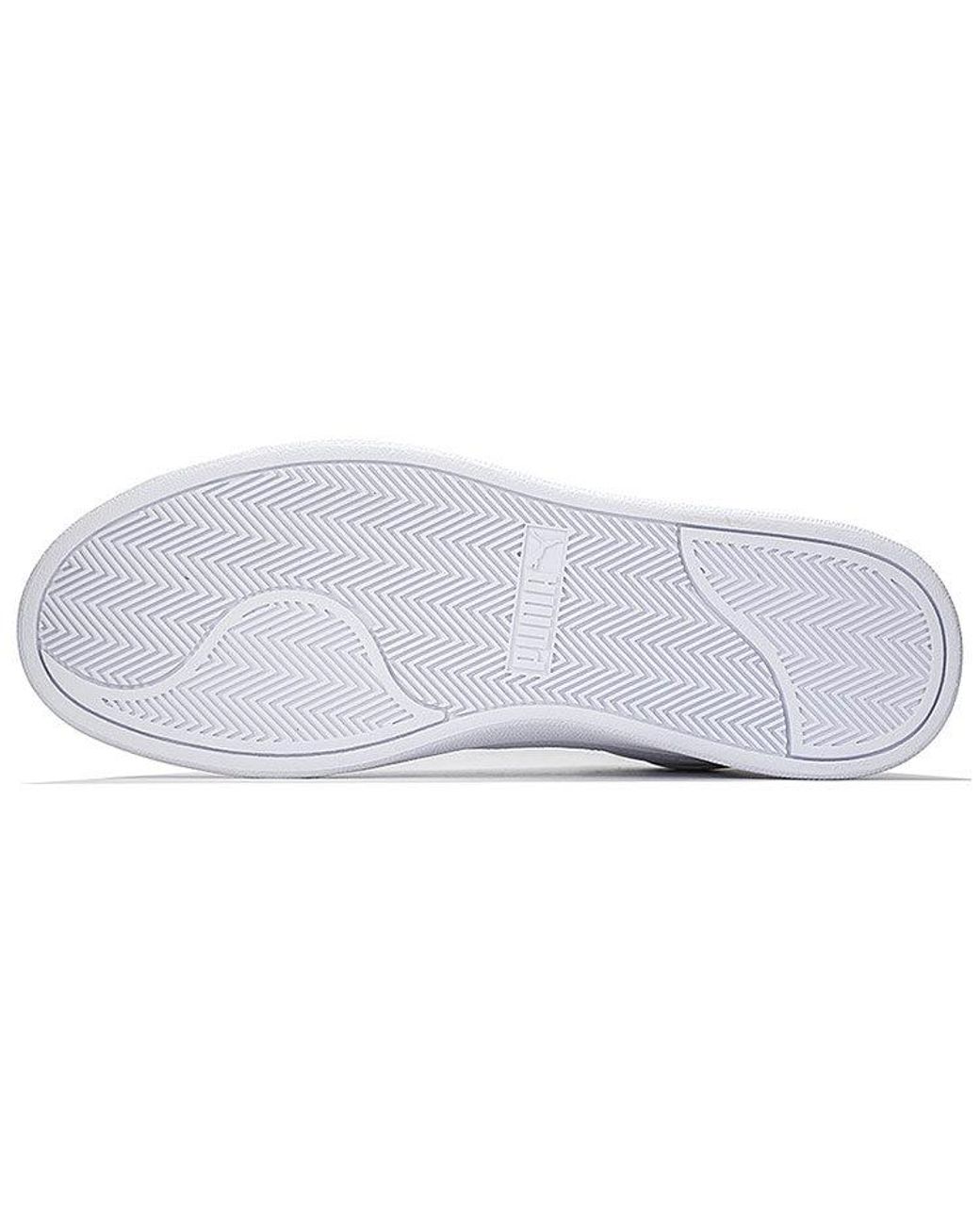 PUMA White Shuffle Mid for men