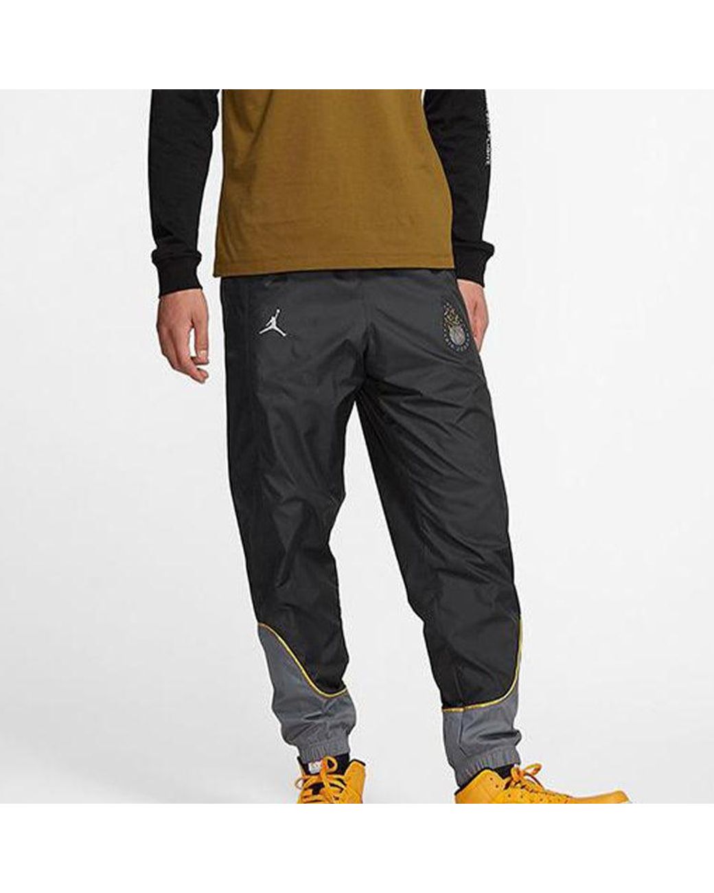 Nike Black As J Lgc Aj4 Woven Pant Anthracite for men