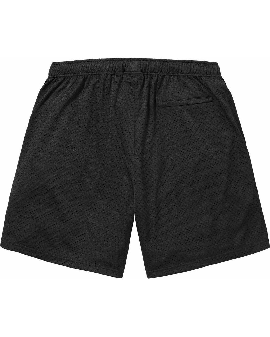 Supreme Black Small Box Baggy Mesh Shorts for men