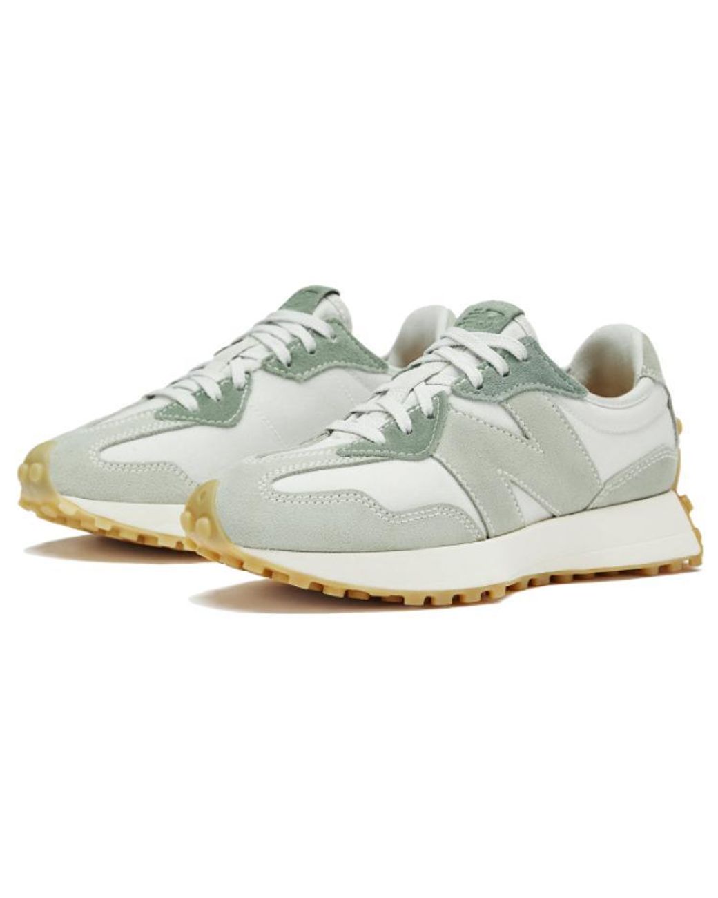 New Balance White (Wmns) 327 'Light'