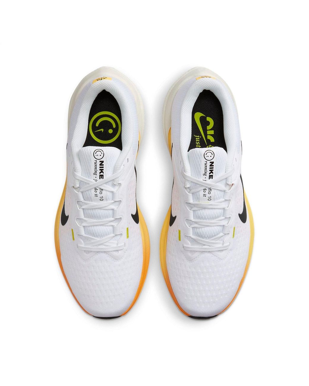 Nike White (Wmns) Air Zoom Winflo Citron Pulse'