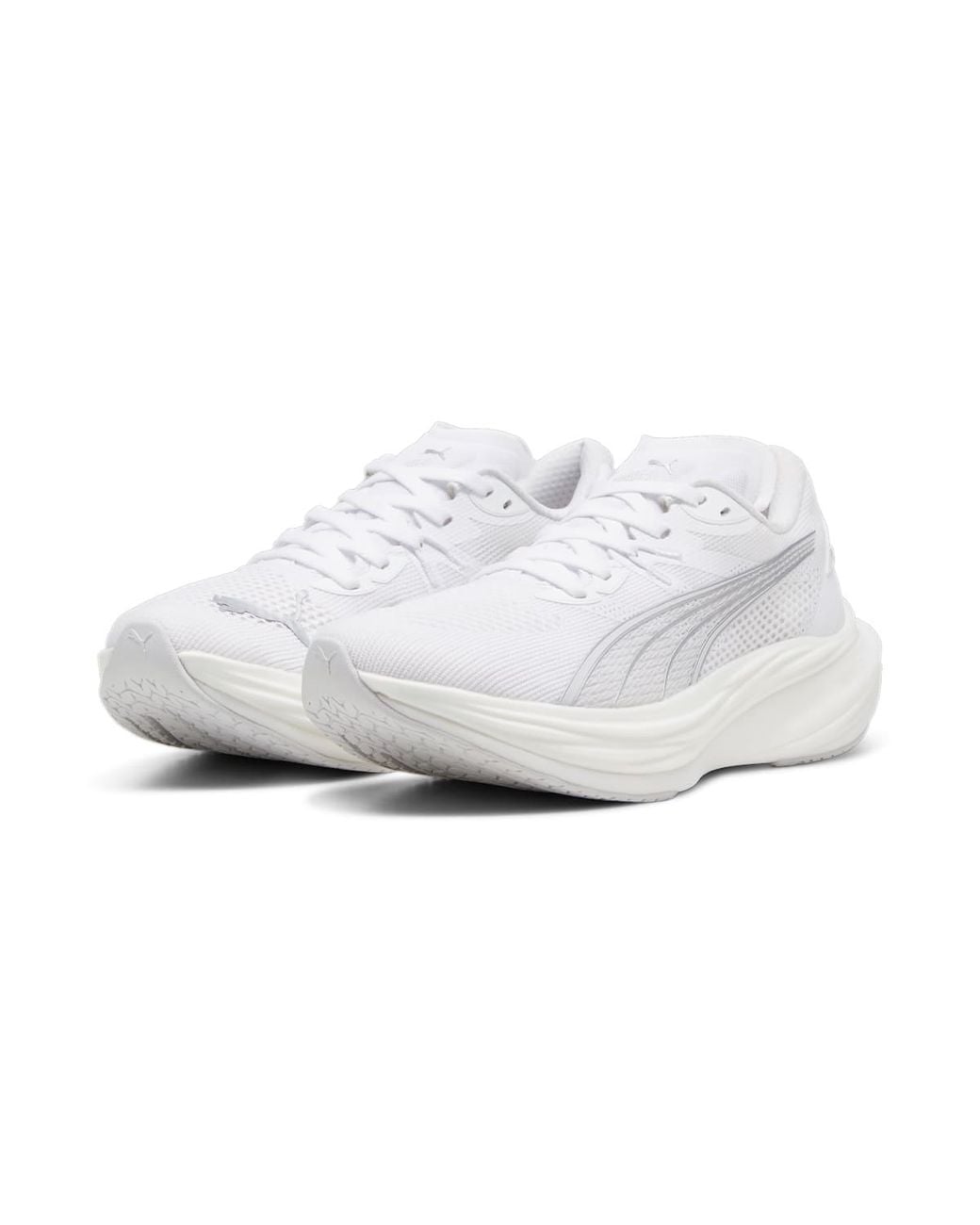 PUMA White Deviate Nitro 3 Feather' for men