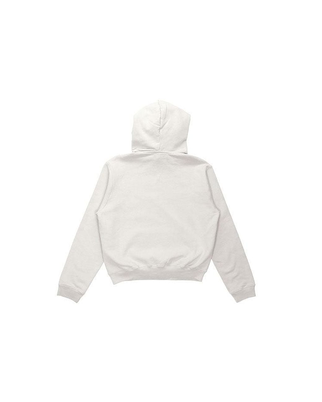 Balenciaga White (Wmns) Ss21 Fashion Week Shrunk Hooded Sweatshirt