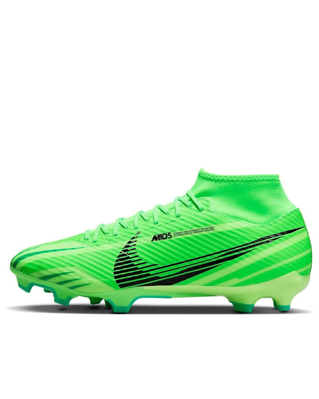 Nike Green Superfly 9 Academy Mercurial Dream Speed Mg High-top Soccer Cleats for men