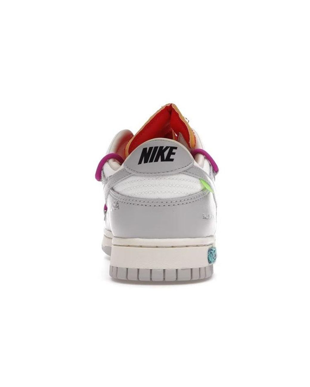 Nike White X Off- Dunk Low 'Lot 45 Of 50' for men
