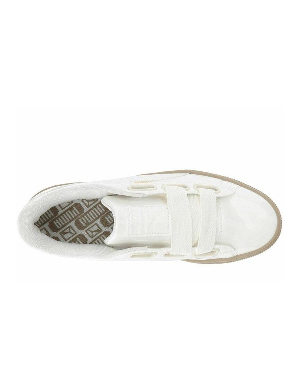 PUMA White (Wmns) Basket Heart Marshmallow