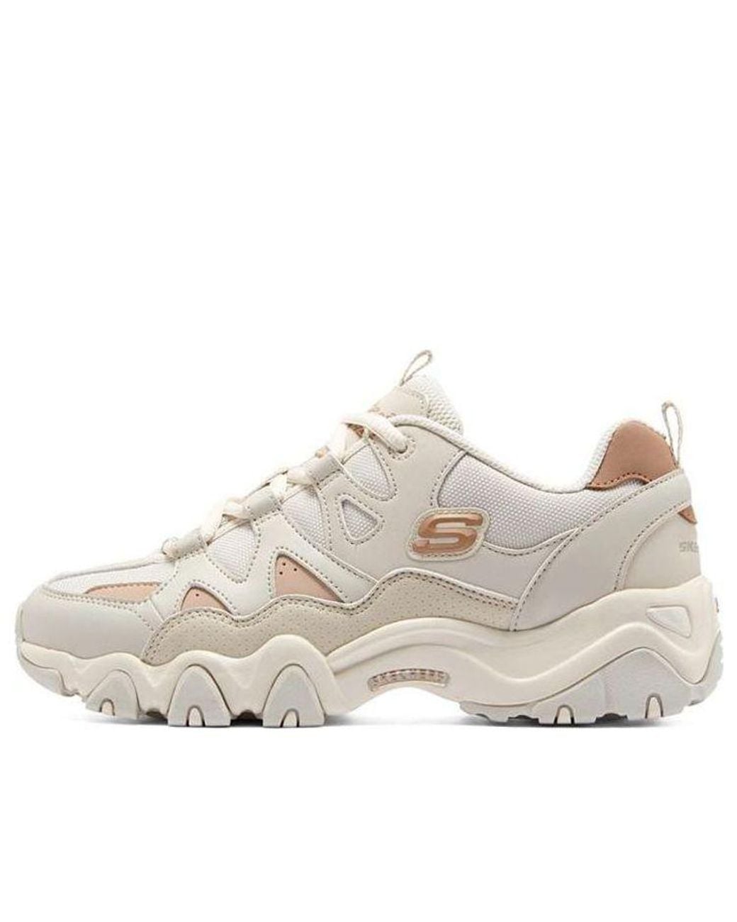 Skechers White (Wmns) D'Lites 2.0