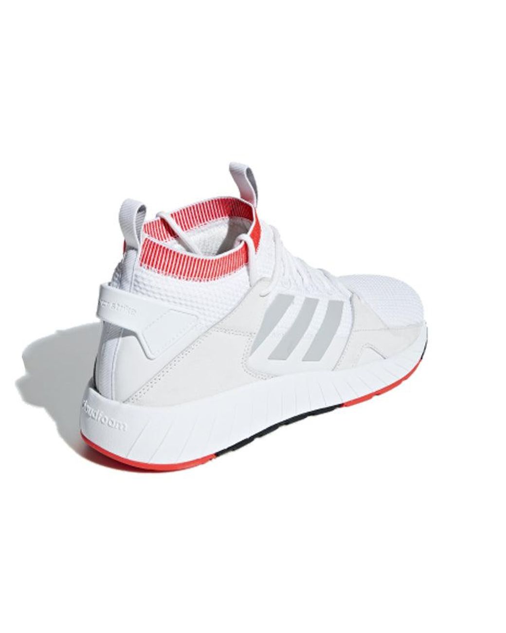 Adidas White Neo Questarstrike Mid for men