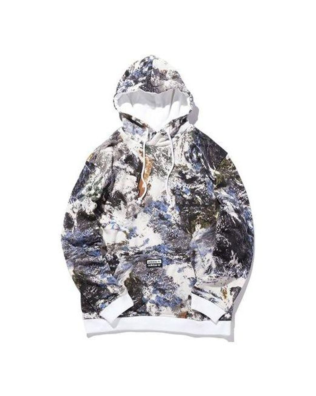 Adidas Metallic Originals D Grp Hoody Earth Printing Sports for men