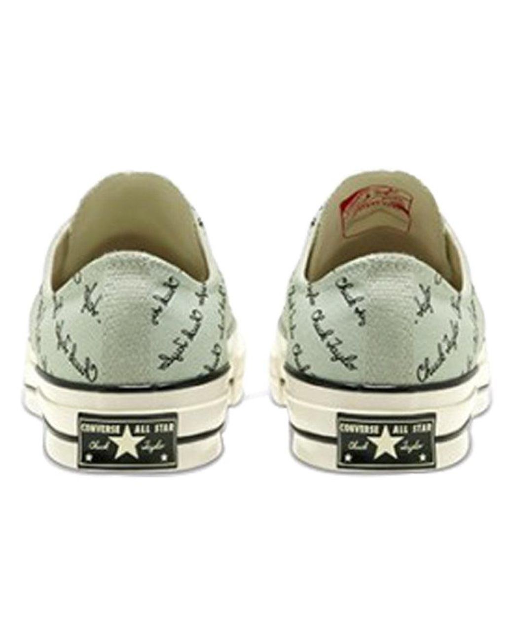 Converse White Chuck 70 Low 'Scripted Signature Print for men