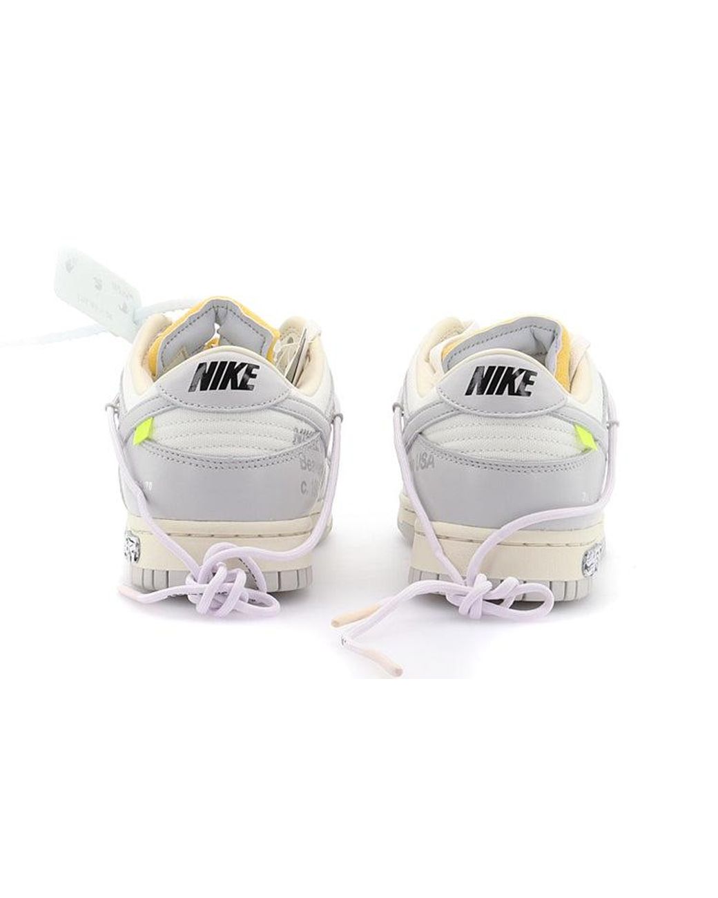 Nike X Off- Dunk Low 'Lot 49 Of 50' in White for Men | Lyst UK