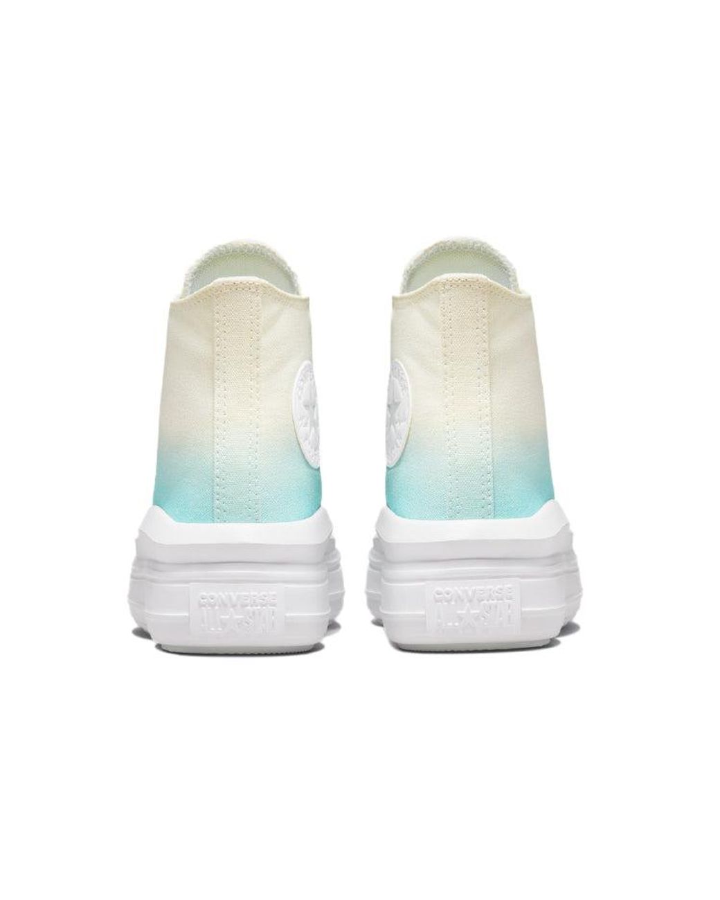 Converse White (Wmns) Chuck Taylor All Star Move High 'Ombre