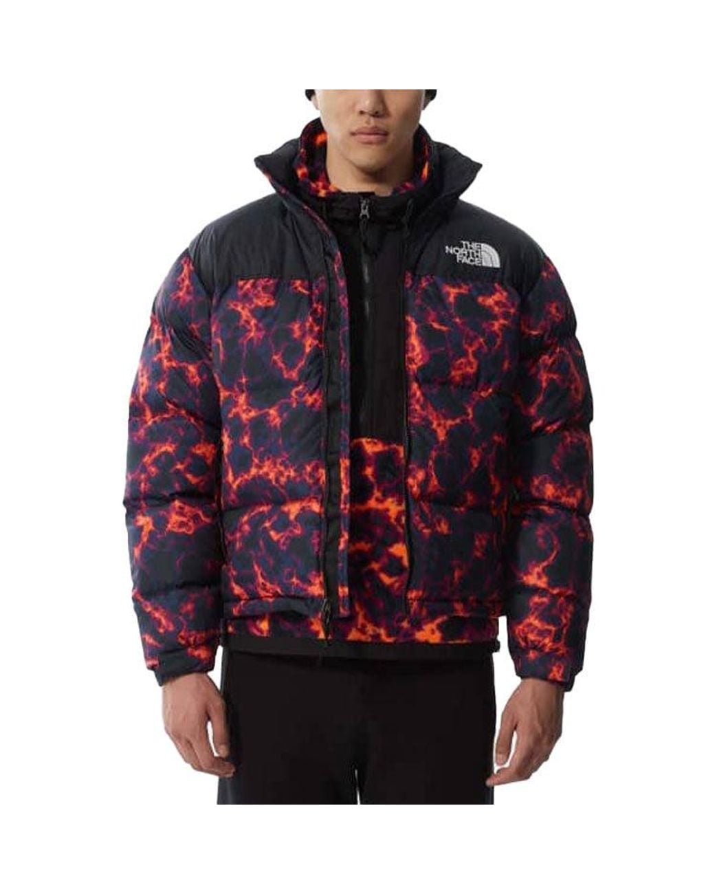 The North Face Red 1996 Retro Nuptse 700 Jacket for men