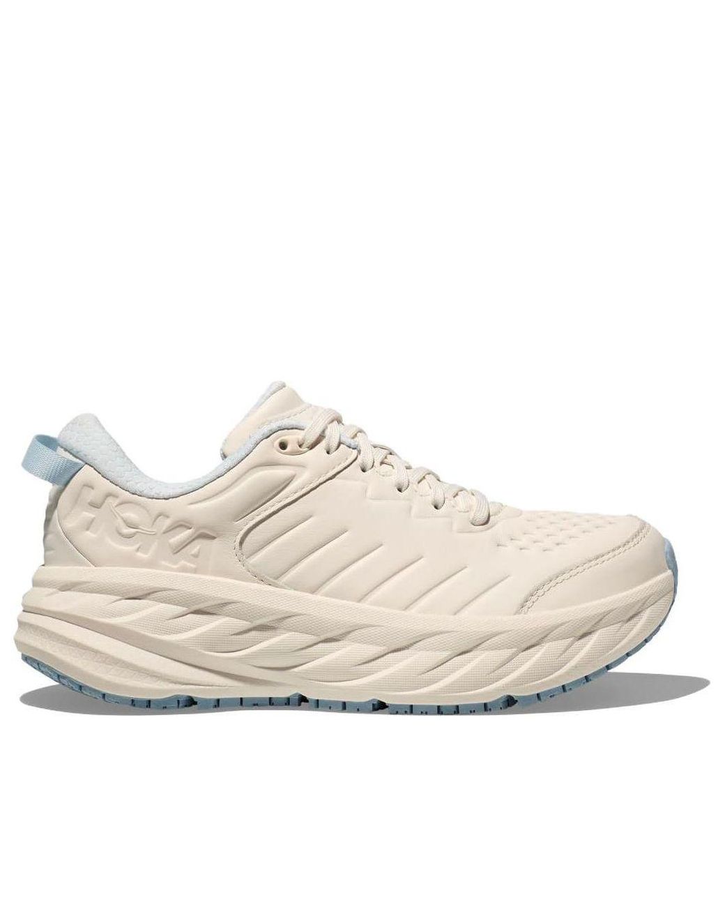 Hoka One One White (Wmns) Bondi Sr Alabaster Overcast'