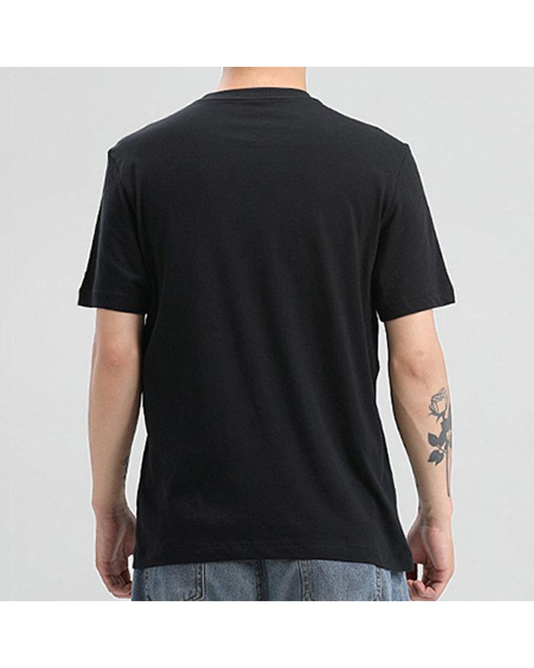 Nike Black Sportswear Printing Short Sleeve 'Airman Futura' for men