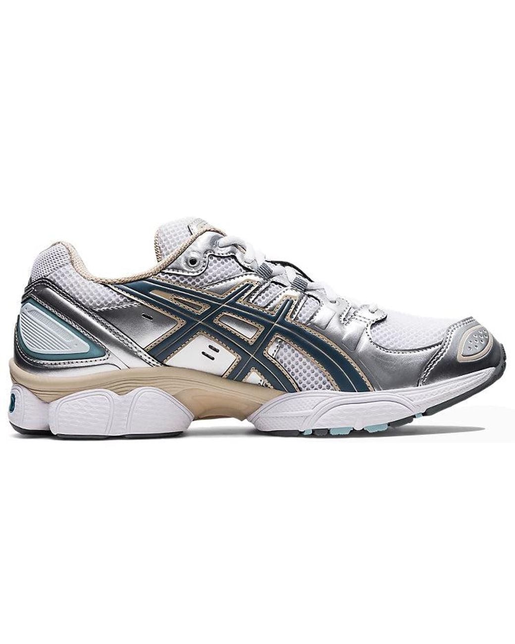 Asics Blue Gel-Nimbus 9 Steel' for men