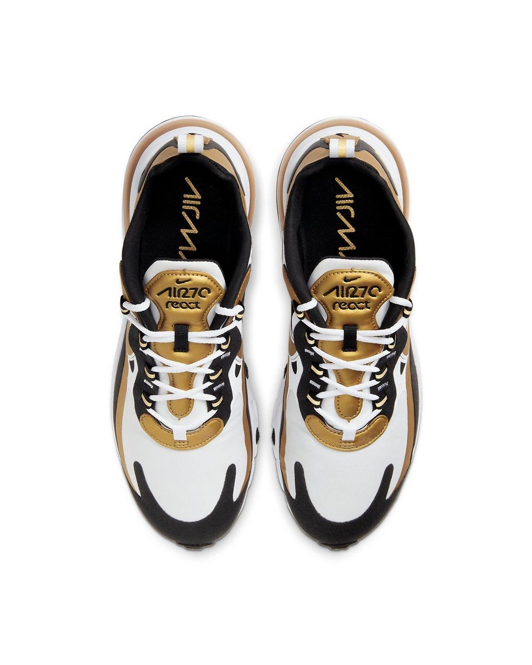 Nike Blue Air Max 270 React 'Metallic' for men