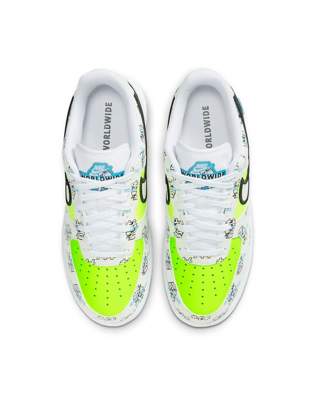 Nike Green Air Force 1 '07 Lv8 'Worldwide Pack for men