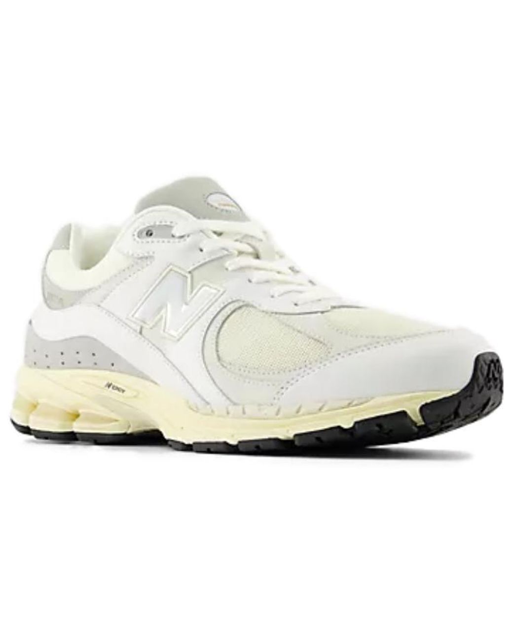 New Balance White 2002R Shoes for men
