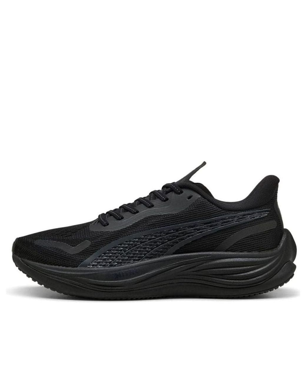 PUMA Black Velocity Nitro 3 Flat Dark' for men