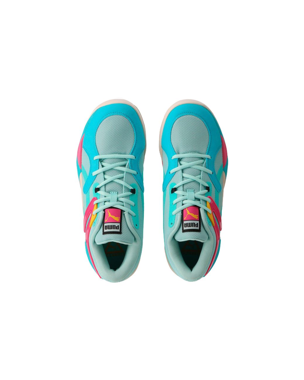 PUMA Blue Trc Blaze Court 'Eggshell Elektro Pool' for men