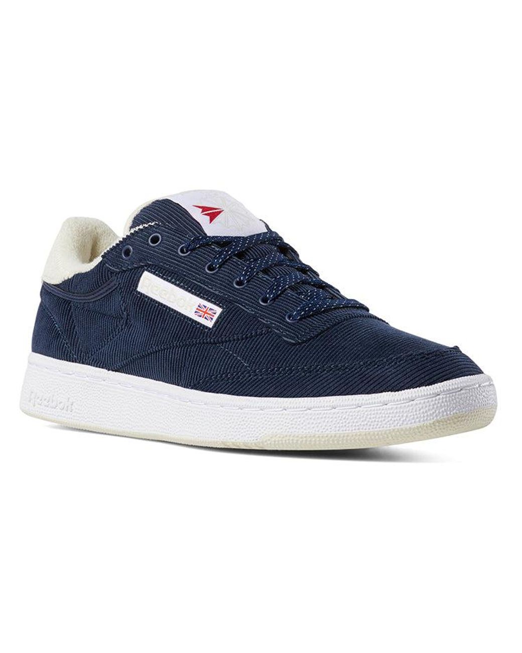 Reebok Club C 85 Corduroy Sneakers in Blue Lyst
