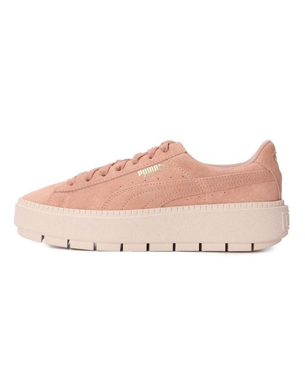 PUMA Pink (Wmns) Suede Platform Trace