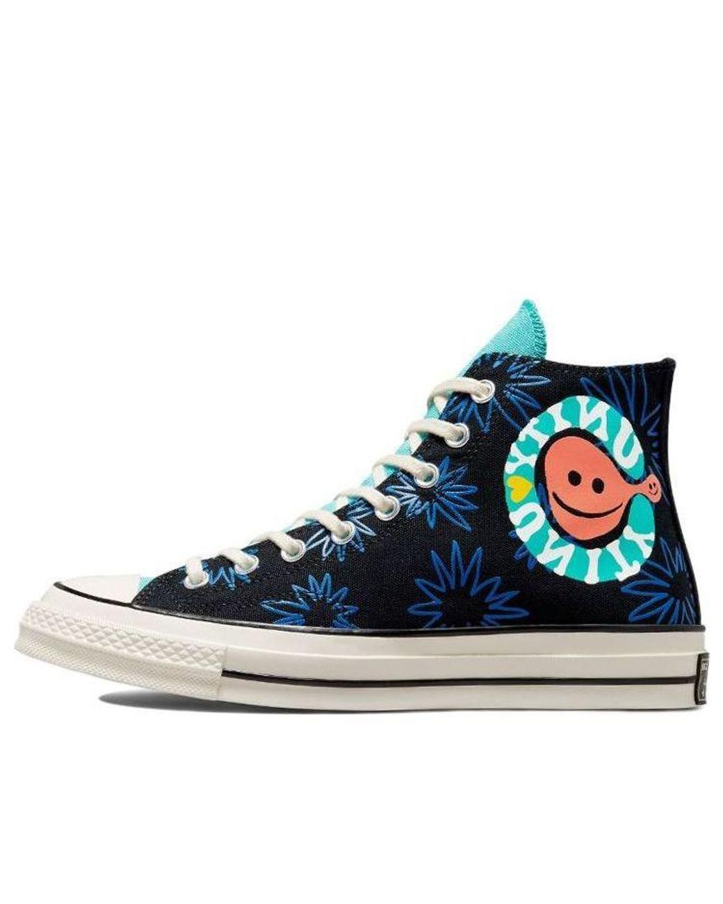 Converse Blue Chuck 70 High 'Sunny Floral'
